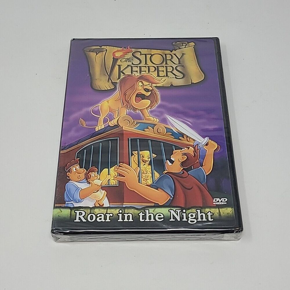 The Story Keepers Roar In The Night DVD Christian Children's Story New Sealed
